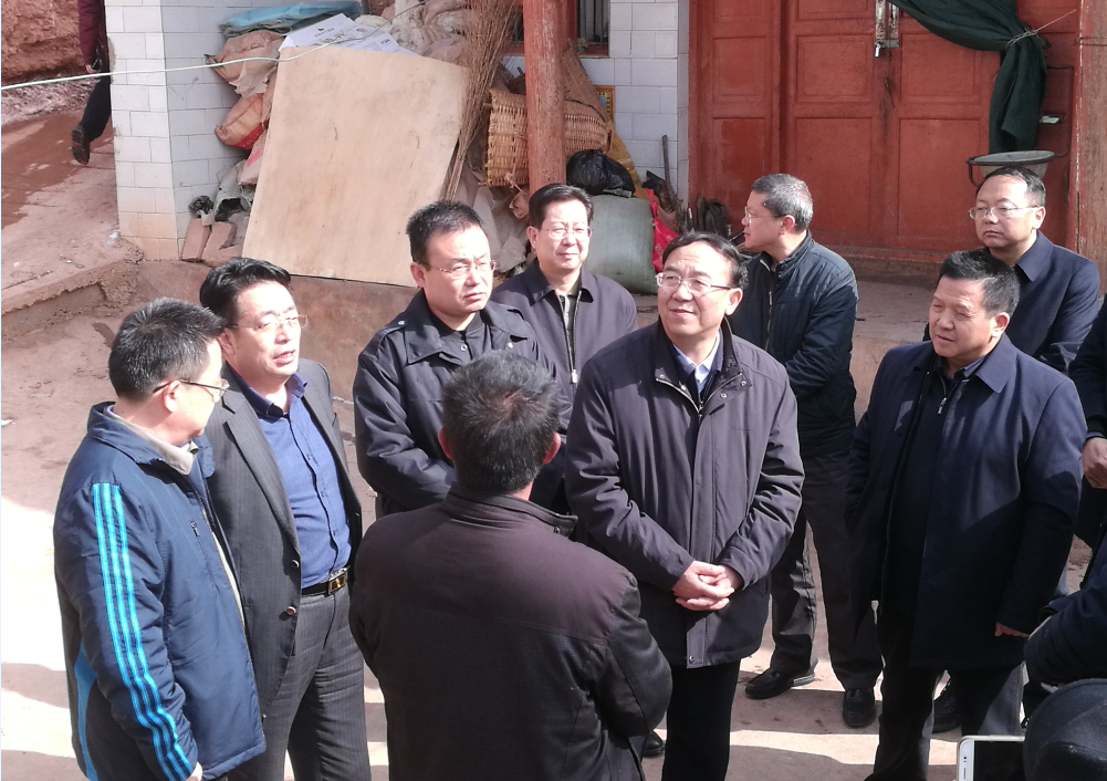 副省长李沛兴调研宕昌县脱贫攻坚工作