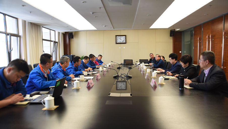 中化化肥公司有关领导莅临亚盛公司考察洽谈