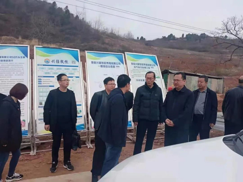 省动物疫控中心检查指导徽县动物疫病防控工作