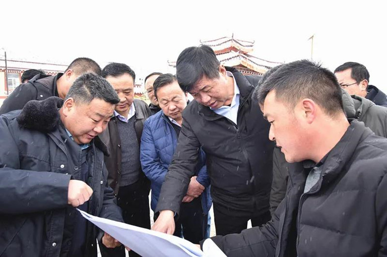 甘南州副州长梁维吉调研合作市重点工作