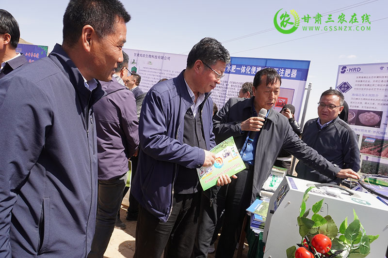 全省马铃薯绿色标准化基地建设现场推进会在定西召开