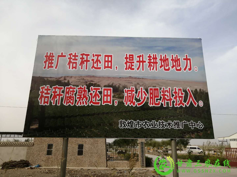 敦煌市耕地质量提升（退化耕地治理）技术要点