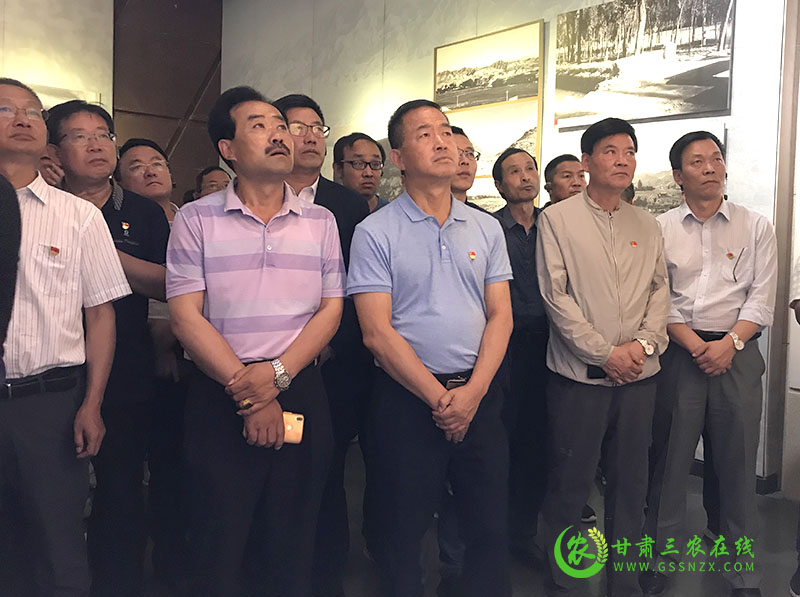 省农技推广总站赴高台西路军纪念馆开展党史学习教育现场教学活动