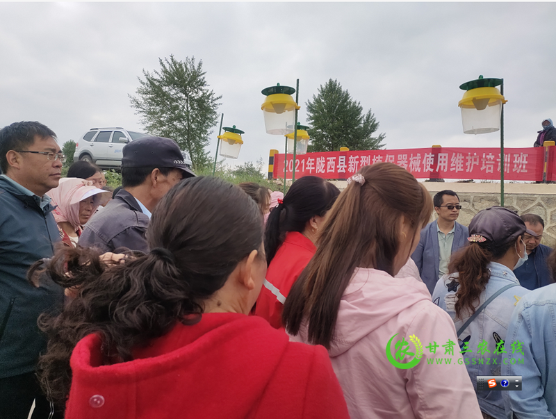 陇西县组织开展新型植保机械使用维护及科学安全用药大讲堂培训活动