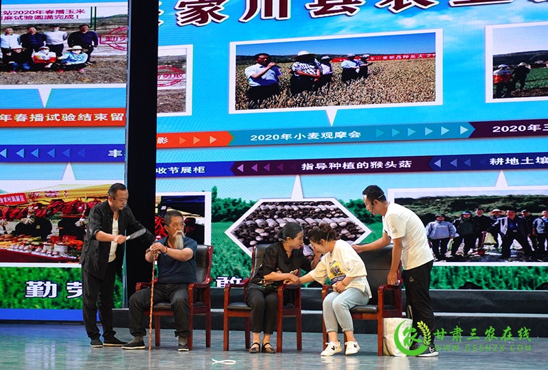 全省农技推广系统庆祝建党100周年文艺汇演在酒泉举办