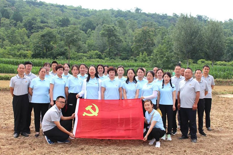 徽县农技中心开展“启航新征程 助推乡村振兴”庆祝建党百年系列活动