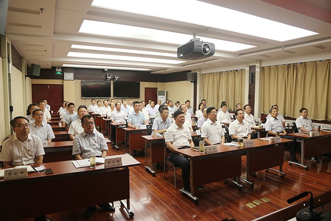 省水利厅组织集中收看习近平总书记在庆祝中国共产党成立一百周年大会上的重要讲话