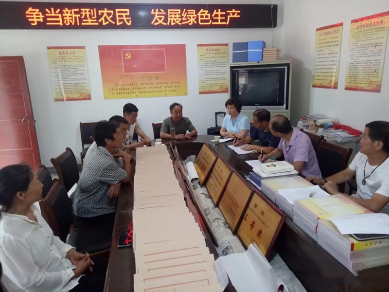 徽县农技中心赴李坪村开展讲党课及慰问活动