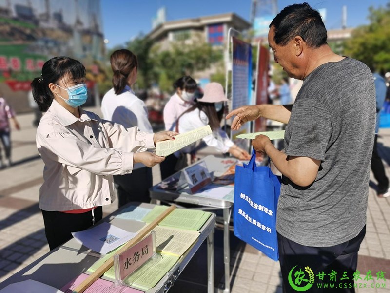 瓜州县水务局多措并举筑牢安全防护网