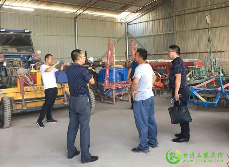 省农机安全生产督查组赴武威市开展督查工作