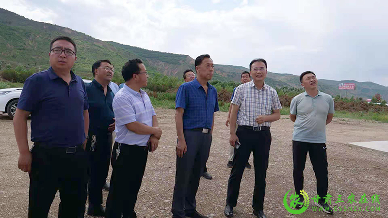 省耕保总站站长崔增团一行赴静宁县调研旱作节水农业示范推广项目工作