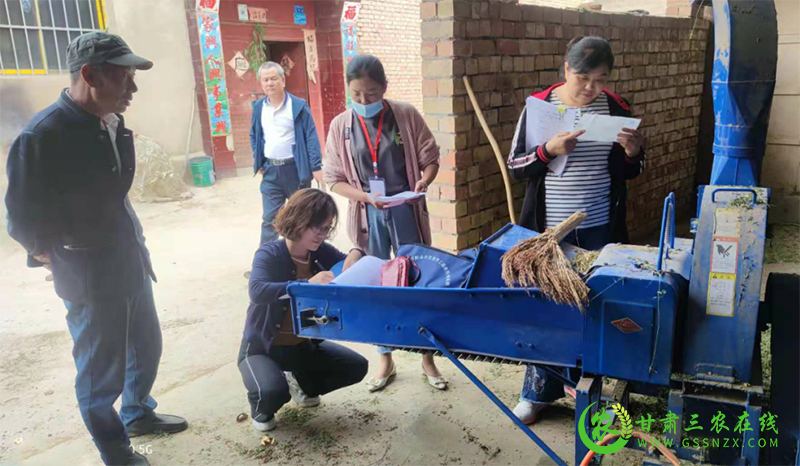 临洮县农机中心扎实开展农机购置补贴集中整治