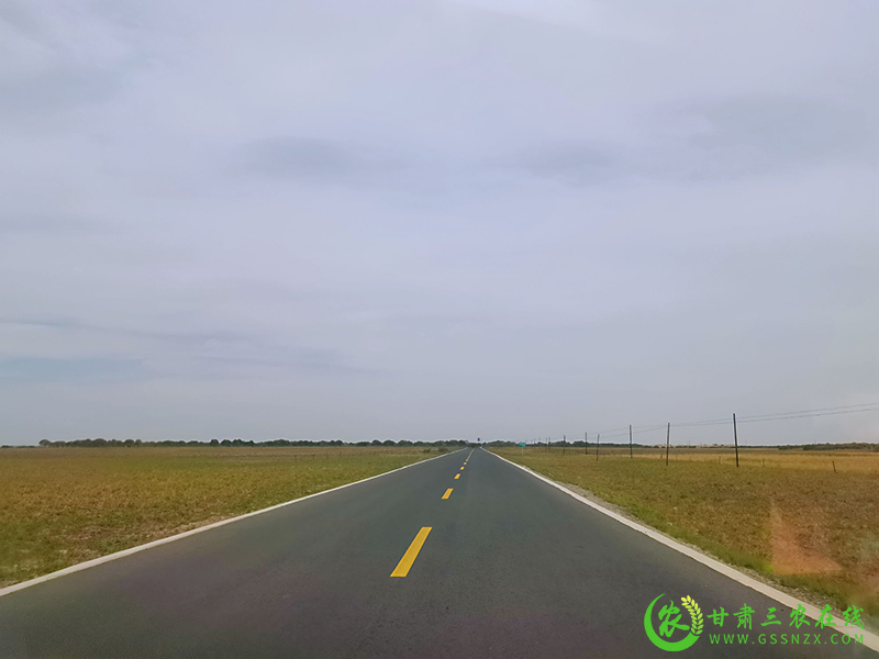 瓜州县建好农村路 畅通乡村振兴道