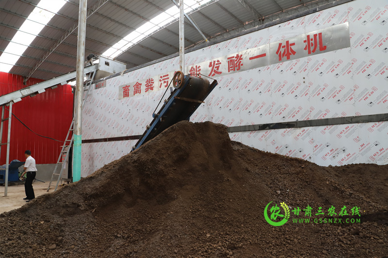 广河县发挥优势资源提高堆肥腐熟还田率