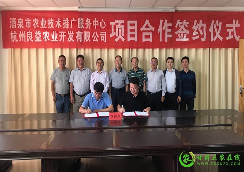 酒泉市农技​中心持续开展招商引资对接活动 助推农业产业优化升级