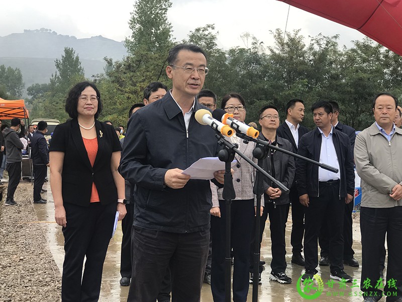 全国主要畜种养殖全程机械化技术现场演示活动在广河县举行