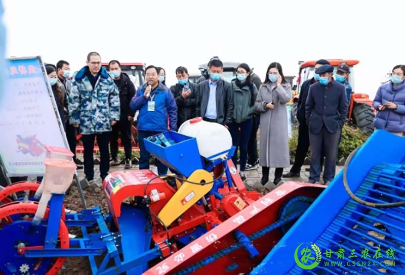 全国中药材生产全程机械化推进大会在陇西举行