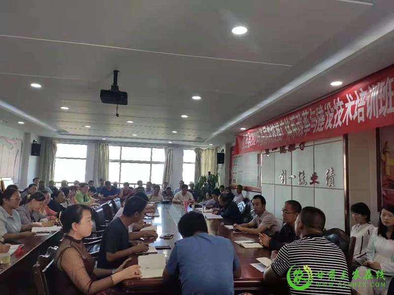 陇西县积极开展基层农技推广体系改革与建设项目技术培训