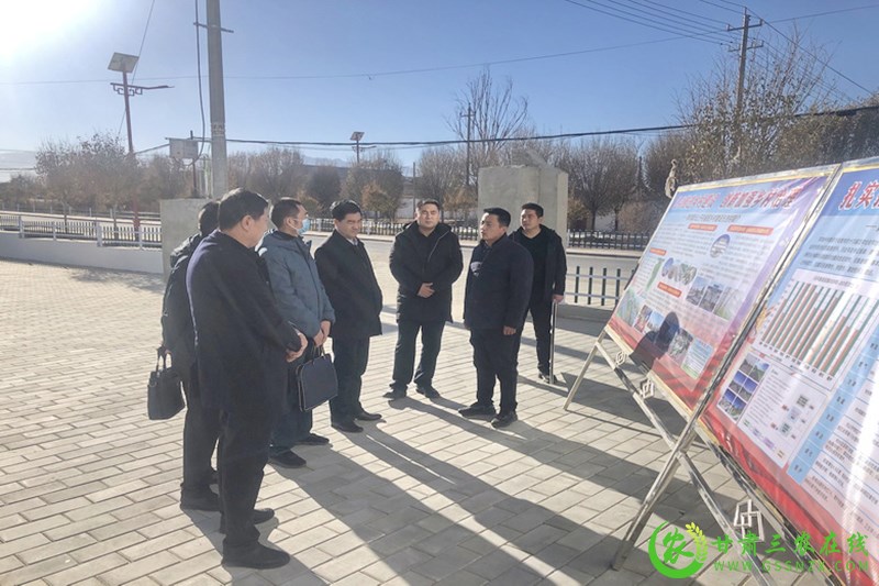 张掖市考核组考核高台县实施乡村振兴战略实绩