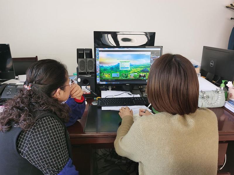 环县农技中心学习防疫两不误网络培训解难题