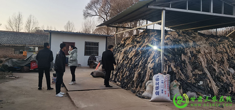 庄浪县逐步探索出地膜“以旧换新”市场化运作方式
