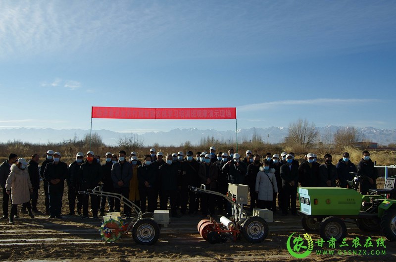 张掖市农机化生产节粮减损培训班在临泽召开