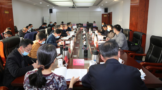 平安甘肃建设第十三考评组到省农业农村厅开展2021年度平安建设考评工作