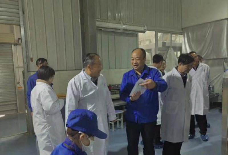 省农业农村厅发展规划处处长董国英一行调研督导凉州区国家现代农业产业园创建工作