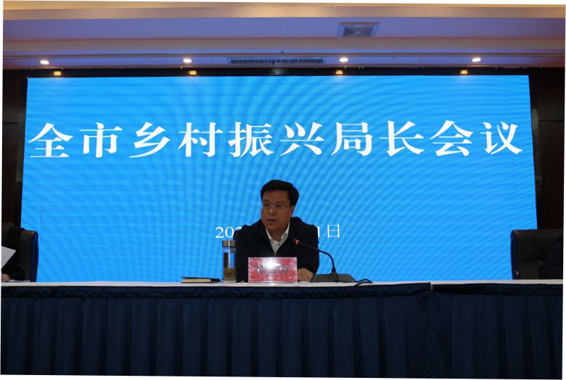 天水市召开全市乡村振兴局长会议