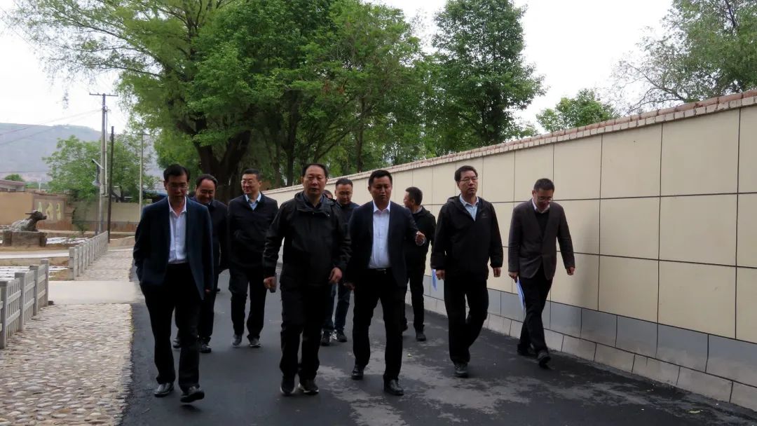 省乡村振兴局局长吕林邦在临洮县调研乡村振兴重点工作