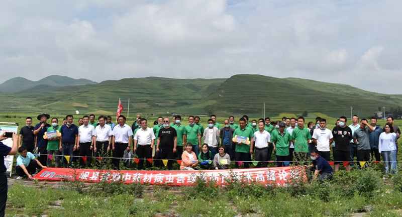 岷县道地药材病虫害绿色防控技术高峰论坛举办